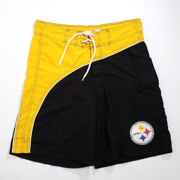 steelers swim trunks